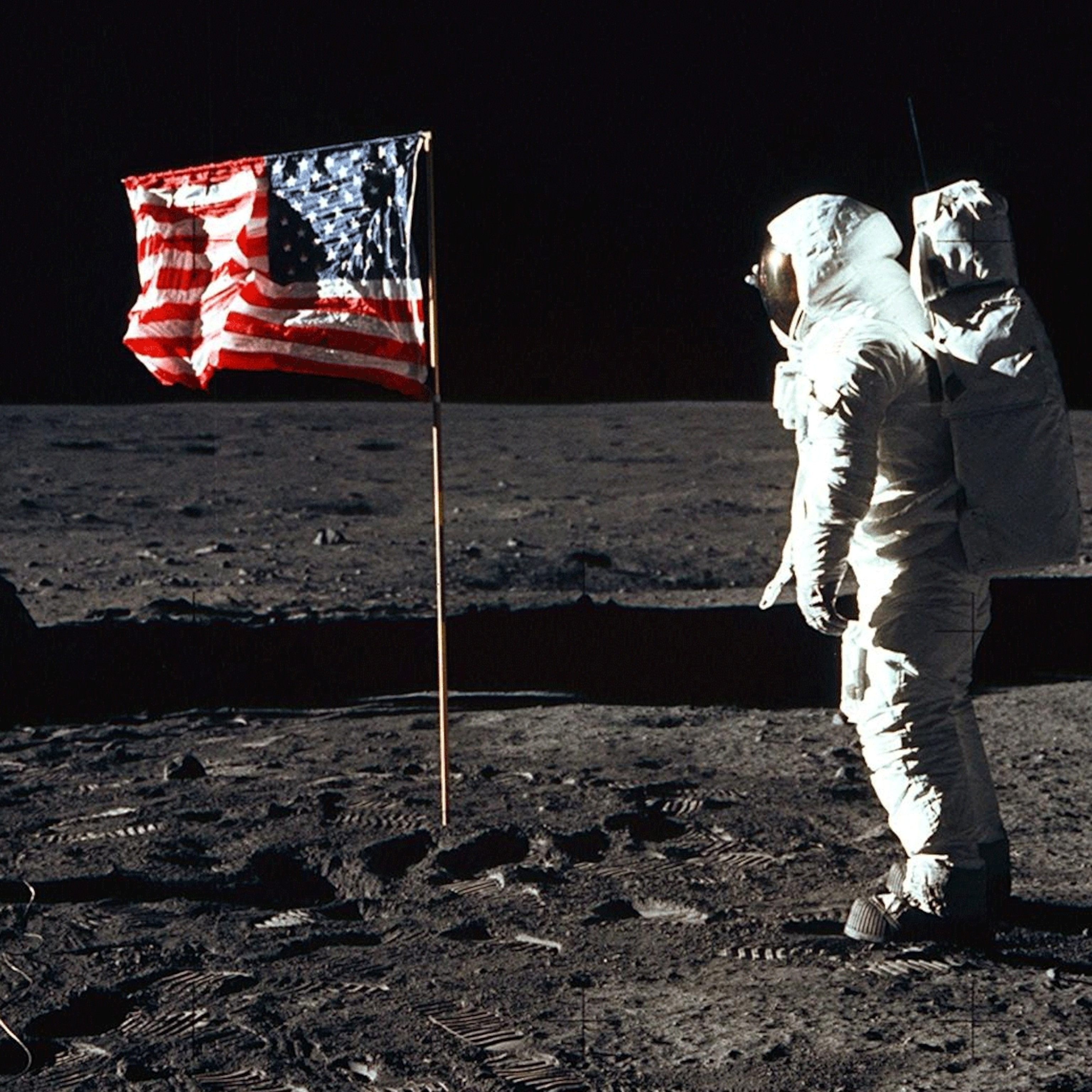 Apollo 11 Moon landing, July 20, 1969